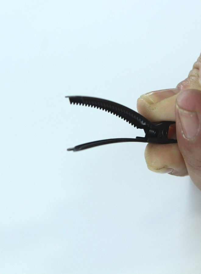 All In One 25pcs Hair Clip for DIY 50MM Black Alligator Clips with Double Pronge - Image 3