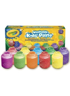 Egl Crayo 10 Washable Paints Special Effects