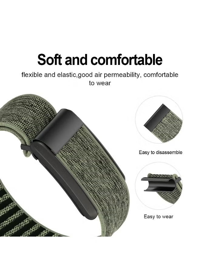 BORTONY Stretchy Nylon Band Compatible with WHOOP 5.0 Soft Breathable & Adjustable Replacement Strap for Fitness and Activity Tracker (Wrist Wear) - Image 2