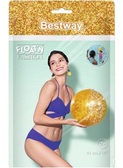 Bestway Bestway - Water Polo Glitter Fusion 41 cm - Yellow - 31050  - Image 4