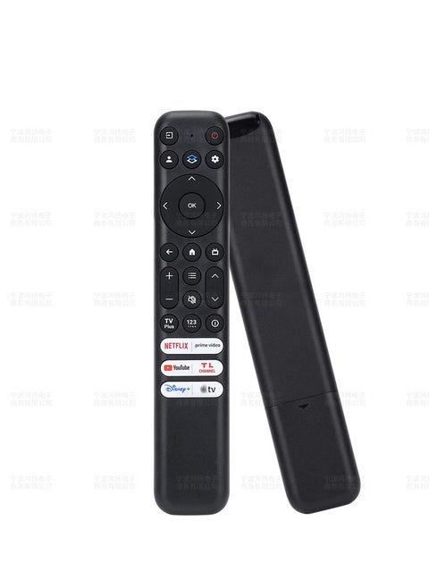 Replacement remote control for TCL Smart TV, TCL Smart Tv LCD, LED, suitable for many models of TCL Smart TVs (Does not work with voice control) ﻿