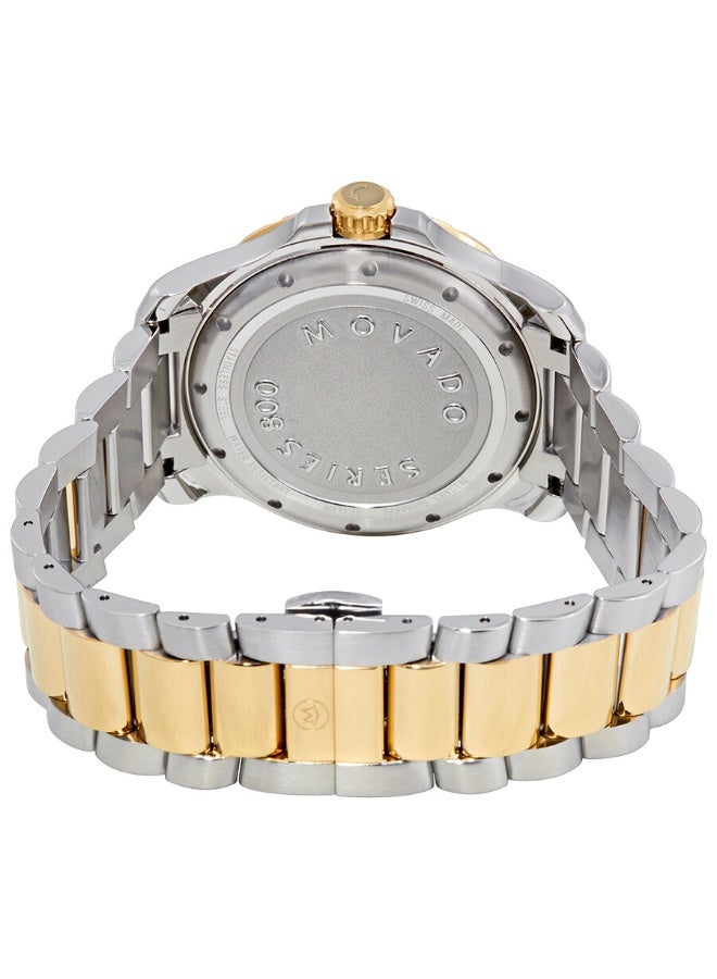 MOVADO BOLD Movado 800 Green Dial Two-tone Men's Watch - Image 3