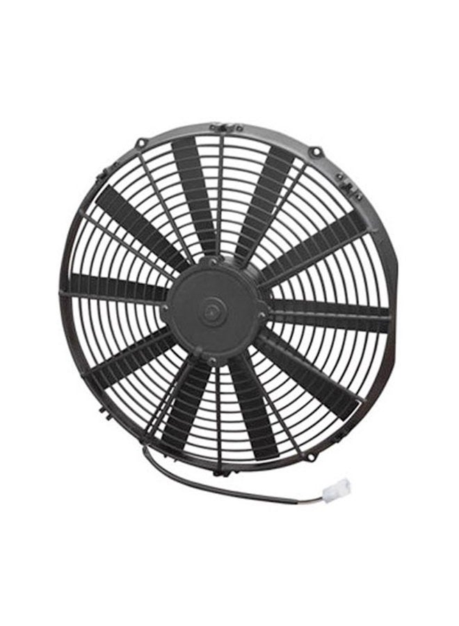 16" Straight Blade Low Profile Fan - 1604 CFM - 16.30 x 15.75 x 2.48 in - Plastic - Desktop, Laptop, Server