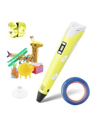 3D Printing Pen with Adjustable Speed & Temperature for Kids – Creative 3D Design Pen for Art, Crafting & DIY Projects – USB Plug Powered – Perfect for Creativity, Learning, and Fun – Yellow - pzsku/Z159EDBFFBC0534EF0B08Z/45/1746687531/6565c1b3-83fc-45b1-9ffc-f14c346f9b7d