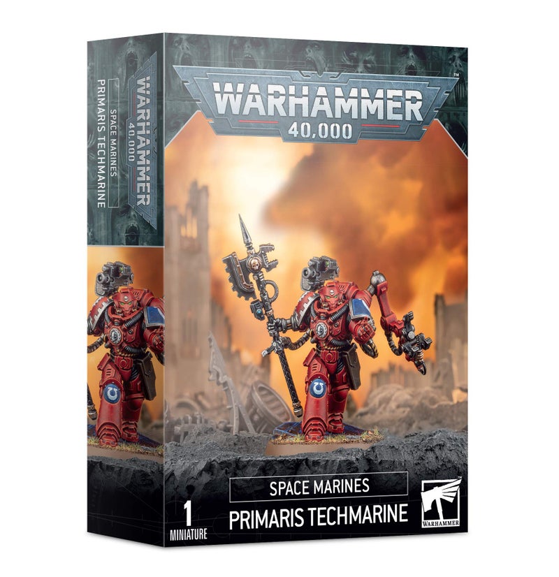 Games Workshop Warhammer 40k - Space Marine Techmarine Primaris - Image 1