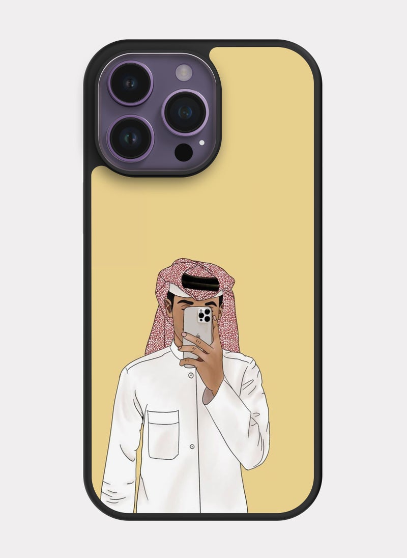 بكسلات كفر ايفون 14 برو ماكس رجل سعودي بيج - Image 1