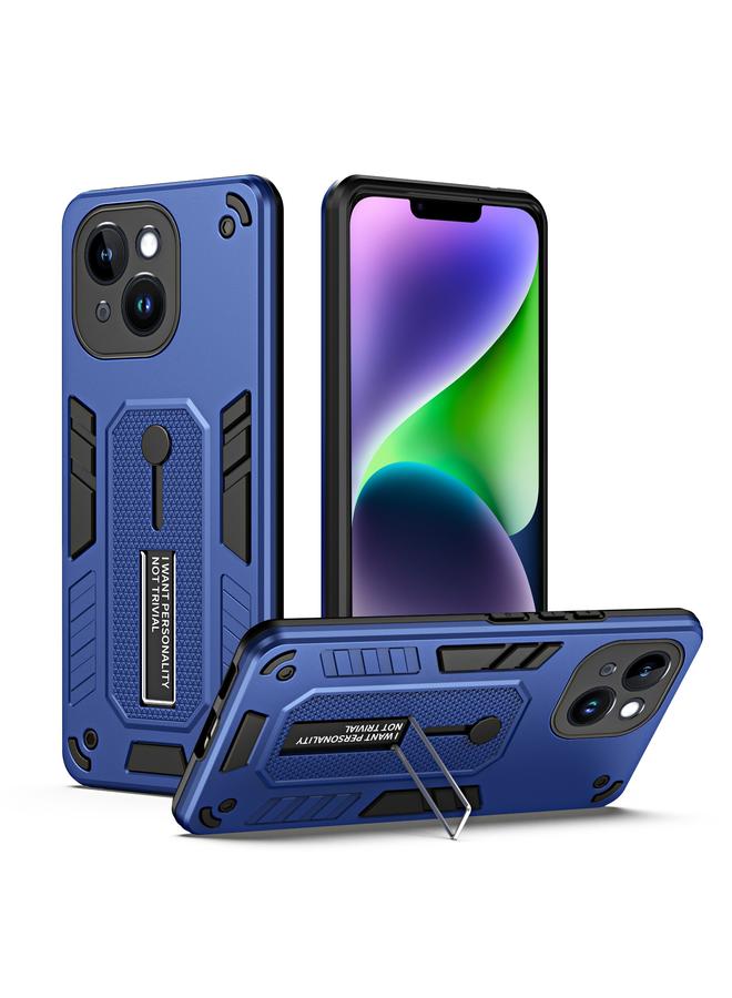 اس-توب جراب هاتف لهاتف iPhone 14 Plus من Variety Brave Armor مزود بحلقة إصبع - Image 1