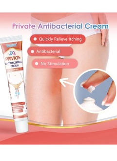 Sumifun Private Antibacterial Cream Anti Itching Women Private Care Private Relief More Moisture Smooth Care Relieves Itching Burning Cracking Intimate Skin Cream Relieves Feminine Dryness and Dandruff Related to Fungal Infections Itching Cream 20g  - Image 2