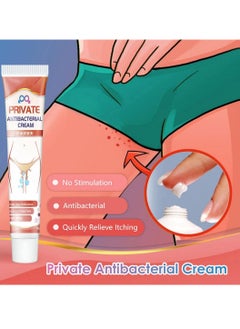 Sumifun Private Antibacterial Cream Anti Itching Women Private Care Private Relief More Moisture Smooth Care Relieves Itching Burning Cracking Intimate Skin Cream Relieves Feminine Dryness and Dandruff Related to Fungal Infections Itching Cream 20g  - Image 4