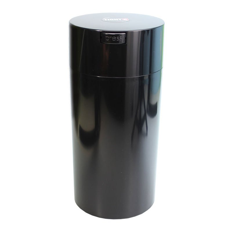 Tightvac 5oz to 24 Ounce Patented Airtight Container Multiuse Vacuum Container Works as Smell Proof Containers for Herbs and Dry Goods Black