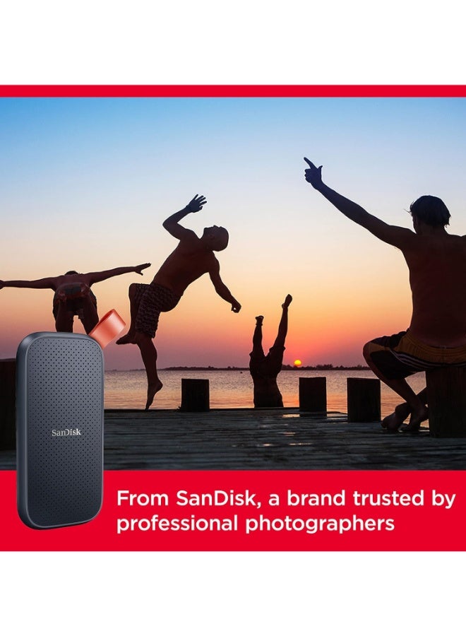 sandisk 1TB Portable SSD USB 3.2 Gen 2, 800MB/s Sequential Read Speed, USB-C, 2m Drop Protection, Compact and Durable Storage for Laptops and Desktops | SDSSDE30-1T00-G26 - Image 5