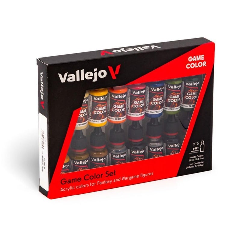 Vallejo - Game Color Introduction Set | Starter Set for Fantasy and Wargame Figures | 16 Bottles x 18 ml (0.60 fl.oz.) - Image 3
