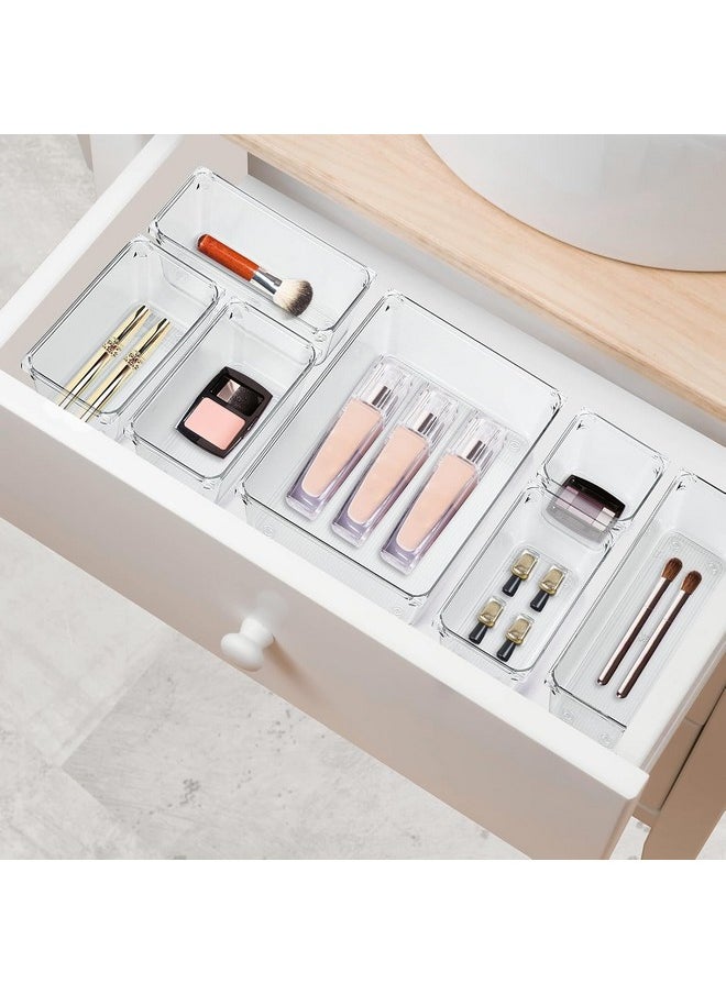 Zollyss Bathroom Drawer Tray Dividers Plastic Vanity Organizers Storage Bins For Makeup Dresser Tray, Clear (25 Pcs) - Inside, Transparent - pzsku/Z159F5AD4F5929C1AA975Z/45/_/1738306281/4b0f6635-f626-4d45-9562-370cb08fc196