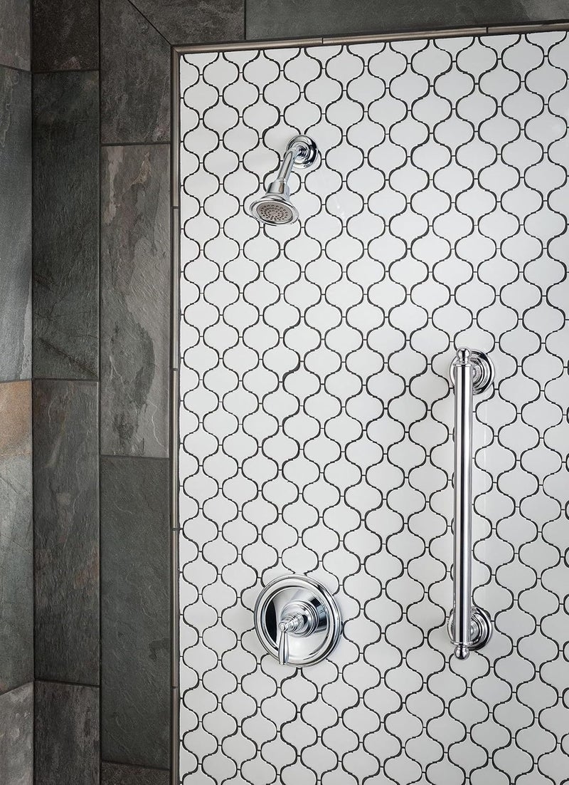 Moen Brantford Oil Rubbed Bronze Posi-Temp Pressure Balancing Shower Trim Kit with Shower Head and Lever Handle - Image 3