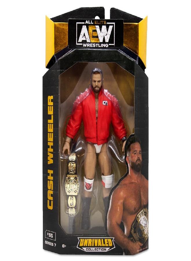 AEW Unmatched Unrivaled Luminaries Collection Wrestling Action Figure (Choose Wrestler) (Cash Wheeler) - Image 4