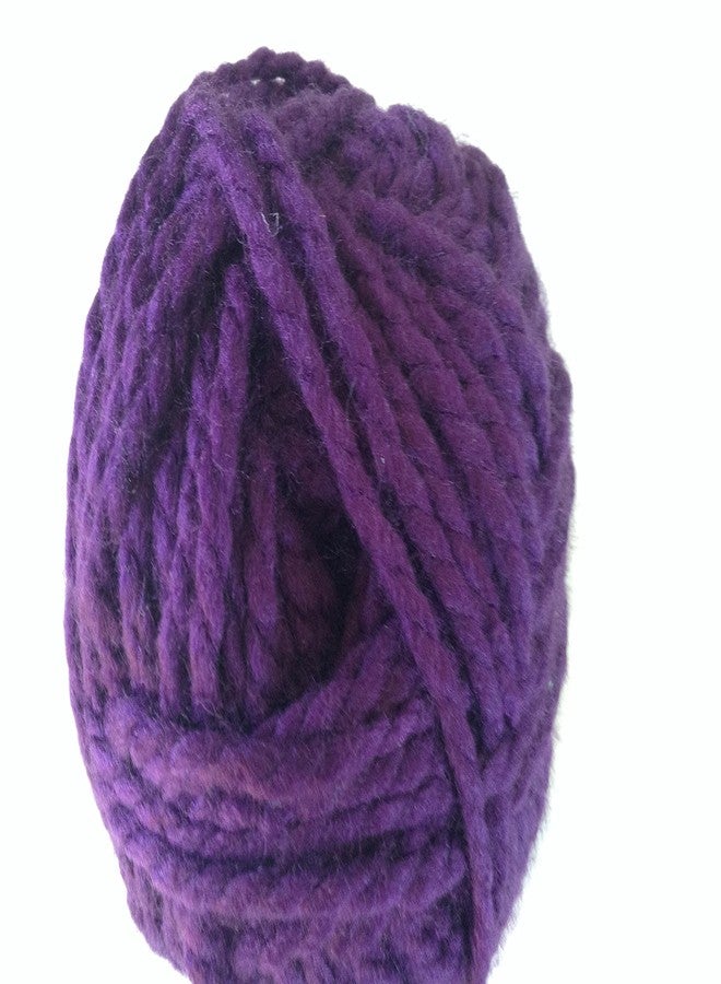 Charisma Loops & Threads Charisma Yarn, 1 Ball, Dark Purple, 3.5 Ounces - Image 1