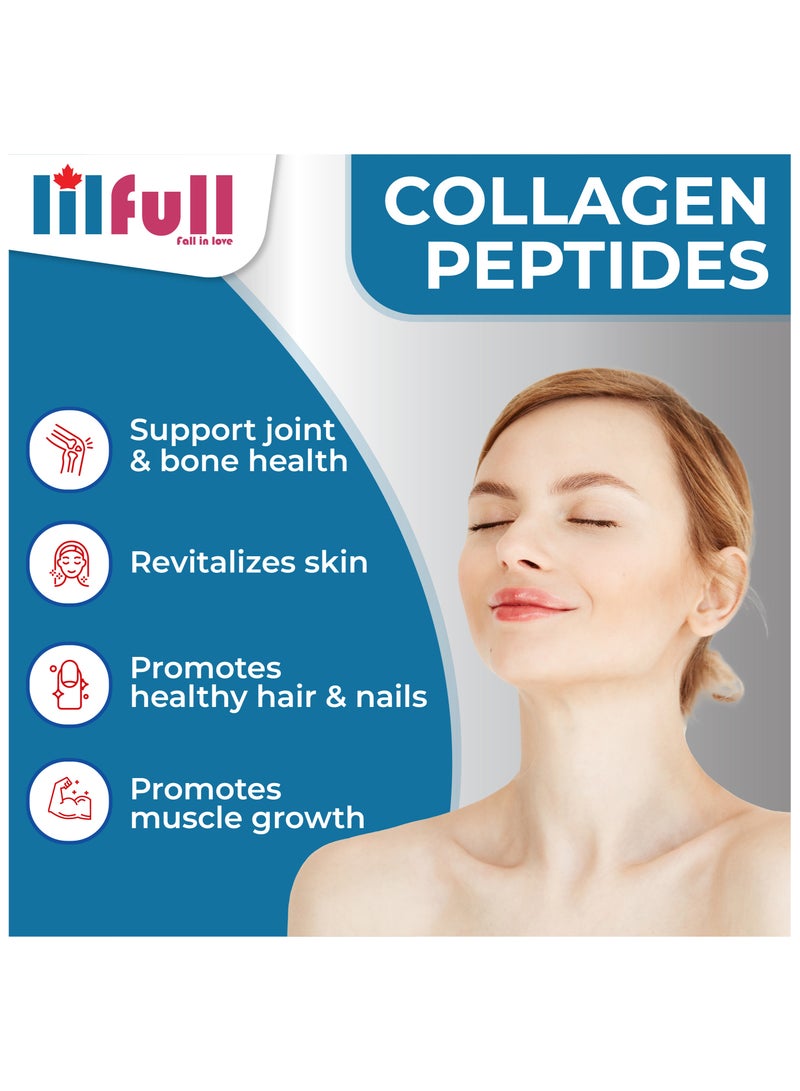 lilfull Collagen Peptides - 270 Tablets | Promotes Hair Growth & Nail Strength - Image 4