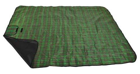 Inditradition Picnic Square Mat, Camping & Outdoor Foldable Sleeping Mat|Waterproof, 6 X 6 Feet (Green) - Image 3