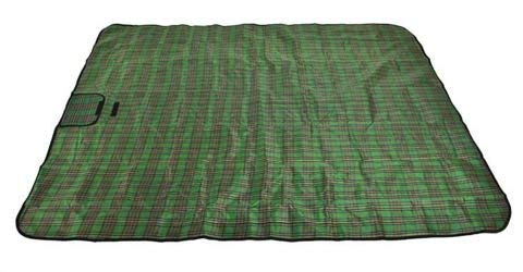 Inditradition Picnic Square Mat, Camping & Outdoor Foldable Sleeping Mat|Waterproof, 6 X 6 Feet (Green) - Image 2