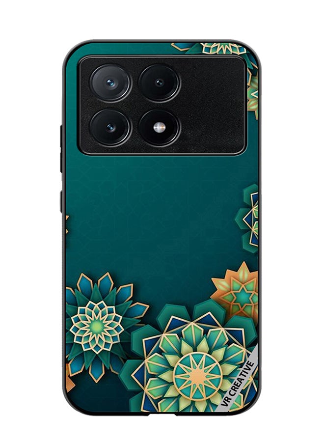 VR CREATIVE Protective Case Cover For Xiaomi Poco X6 Pro Mandala Design Multicolour - Image 1