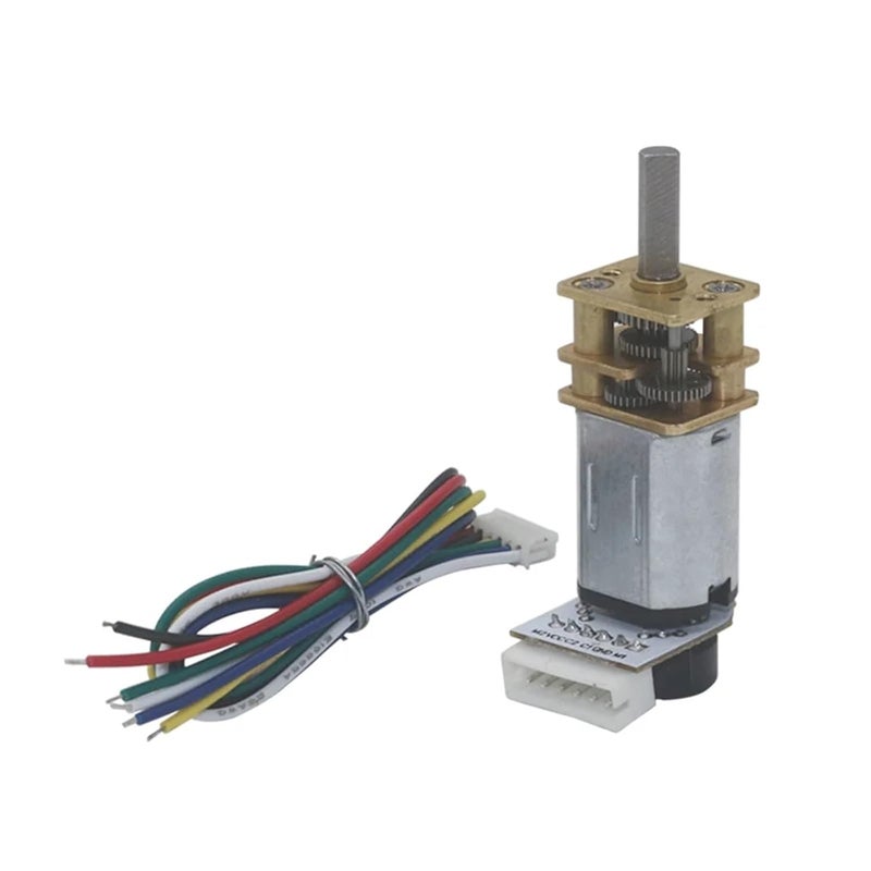 JGA12 N20 محرك تروس تيار مستمر 3 فولت 375 دورة في الدقيقة محرك ترميز مصغر بدون حامل - Image 5