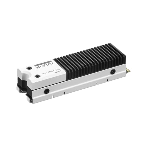KLEVV Genuine G560 1TB M.2 2280 NVMe PCIe Gen5x4 Internal SSD Heatsink Included, up to 13000MB/s with DRAM Cash (K01TBM2SP0-G56) - Image 1