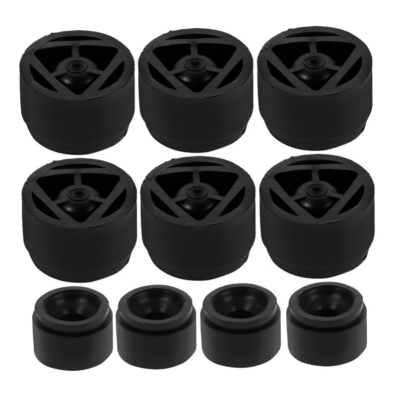 Engine Cover Mounting Rubber Grommets 10pcs Noise Reduction Bumper Cushion - Image 2