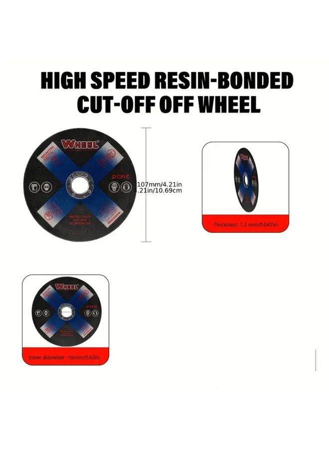 25pcs Double Mesh Resin Grinding Discs For Stainless Steel Metal Abrasive Wheels - Image 3