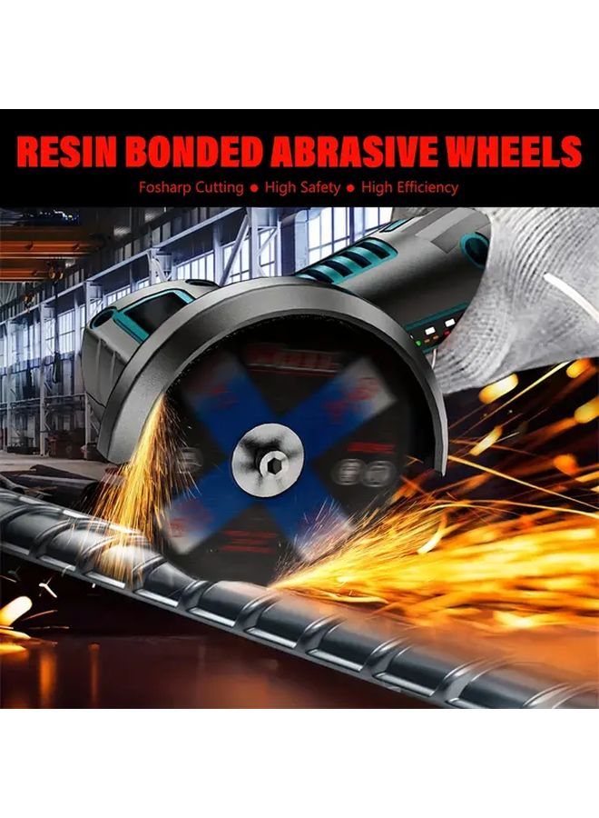 25pcs Double Mesh Resin Grinding Discs For Stainless Steel Metal Abrasive Wheels - Image 2