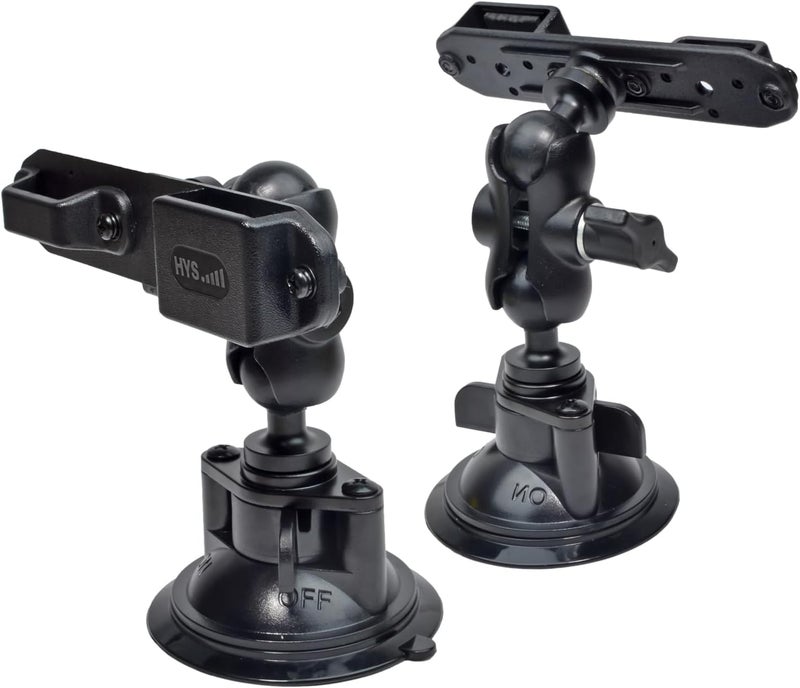 HYS Car Suction Cup - Dashboard and Windshield Walkie Talkie Mount for Anytone BaoFeng Icom Kenwood Yaesu Wouxon - Image 3