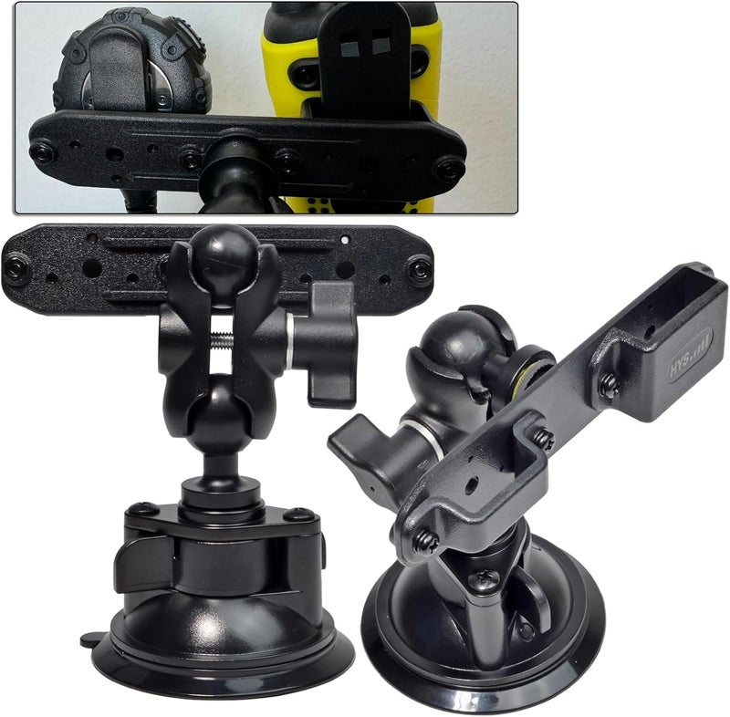 HYS Car Suction Cup - Dashboard and Windshield Walkie Talkie Mount for Anytone BaoFeng Icom Kenwood Yaesu Wouxon - Image 5