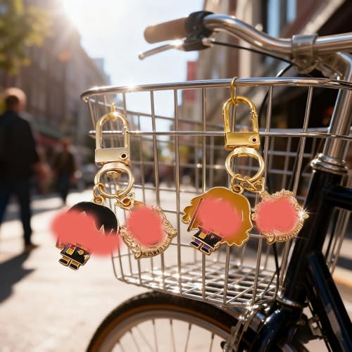 Zbdroxygen 2PCS Accessory For Keychain, Cute Keychains Aesthetic Set, Key Ring for Girls, Fandom Gift for Students and Travelers - Image 5