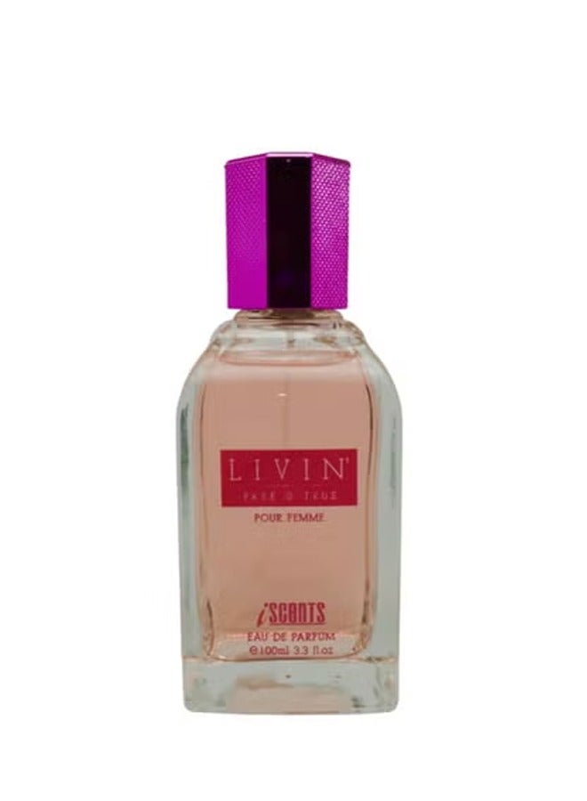 Iscents premium Livin Free and True Eau De Parfum For women 100 ml - Image 1