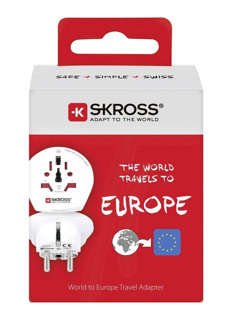 SKROSS Skross 1.500211-E Travel adapter CA W to EU  - Image 5