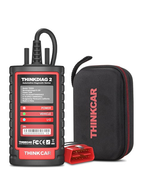 Thinkdiag2 All System Bidirectional Control OBD2 Diagnostic Scanner for iOS & Android, Bluetooth5.0 Intelligent Scan Tool with CAN-FD Protocol, AutoVIN, Active Test, 15+ Reset Functions, ECU Coding