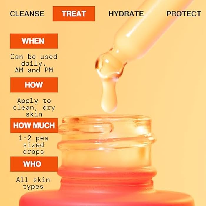 Pacifica Glow Baby Booster Mini Face Serum, Vitamin C & Glycolic Acid For Brightening Dull Skin, Fragrance-Free, Vegan & Cruelty-Free, .5 Fl Oz - Image 5