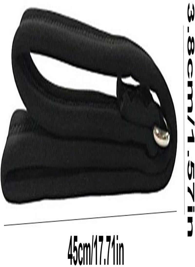 GGOOT - 2 Pcs Straps Leash for Stroller - Safety Strap | Hands-Free Safety Wrist Strap for Wheelchair Security, Large Dog Leash with Hook Soft Stroller Safety Pram Wrist Strap - Image 1