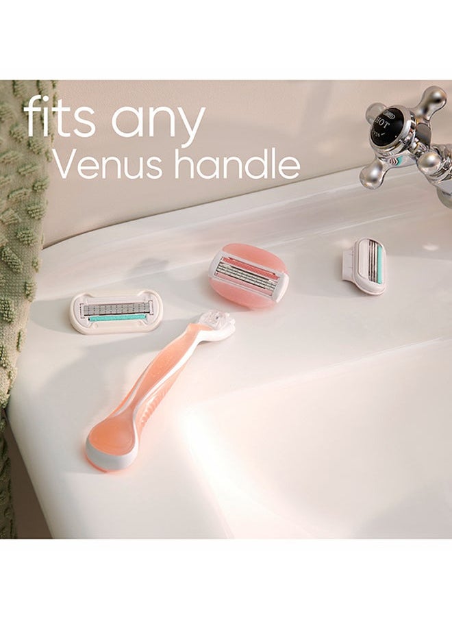 Venus Gillette Spa Breeze Women's Razor Blade Refills 4 Count  - Image 4