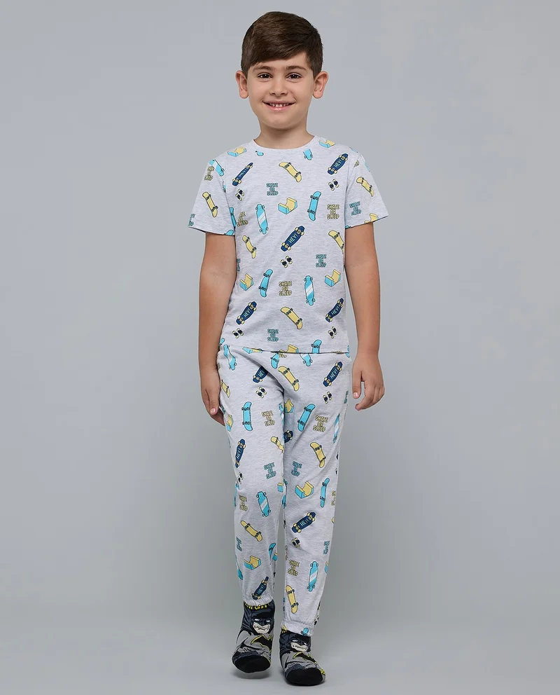 R&B Printed Pyjama Set