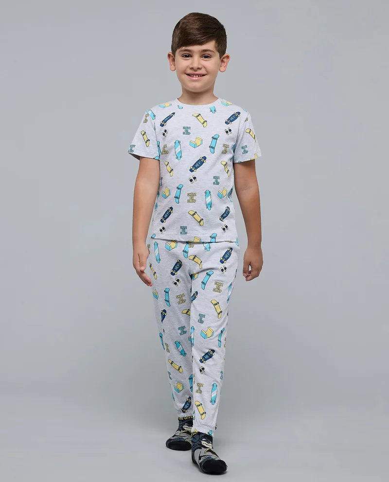 R&B Printed Pyjama Set