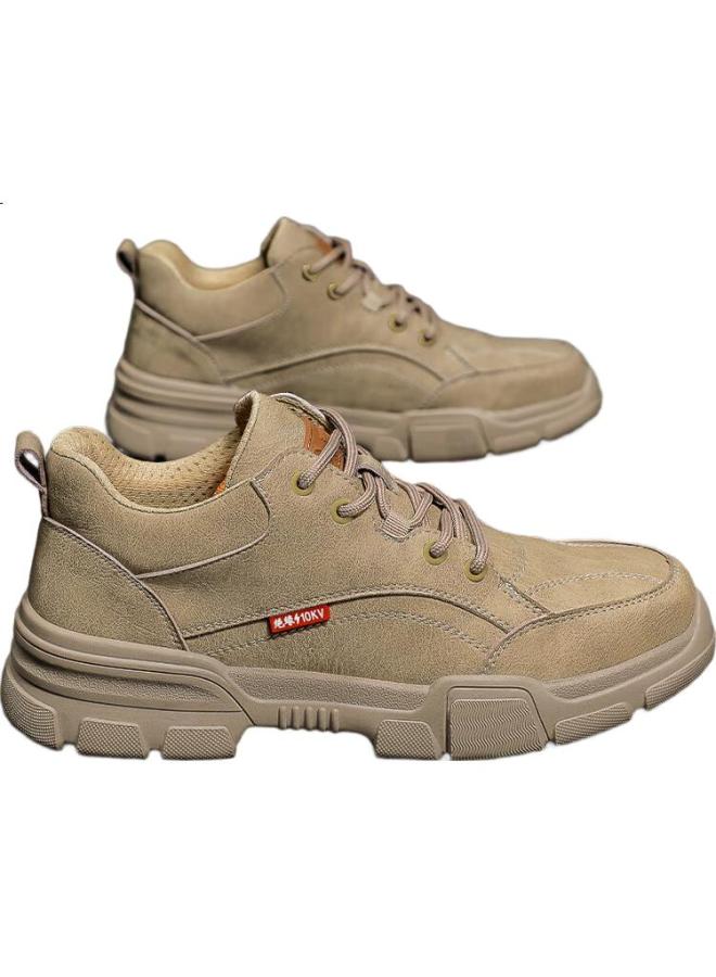 JUNBU Insulated Electrician Safety Shoes With Plastic Toe Cap, Anti-Smashing, Anti-Piercing, Super Lightweight, Safety Work Shoes 1115Kv 45 - Image 3