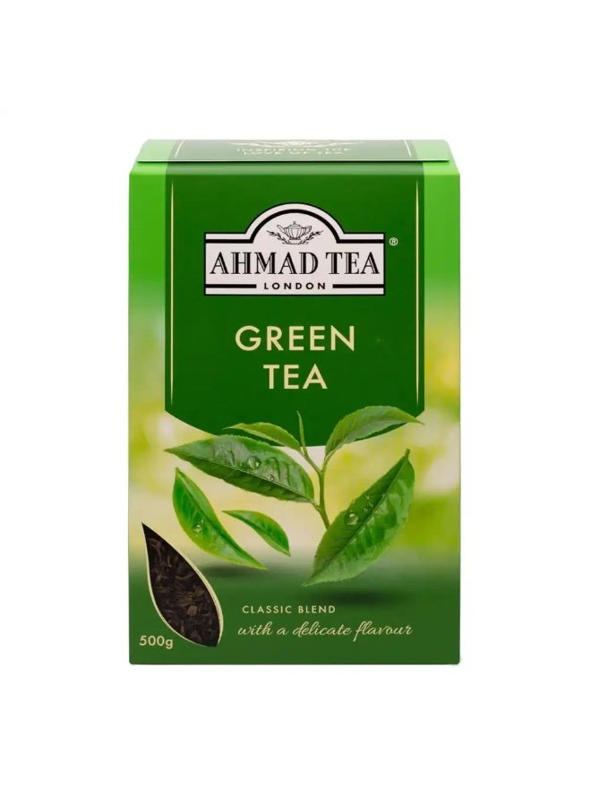 Ahmad Tea London Green Tea Classic Blend Loose Leaf - 500g