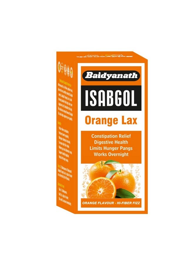 Baidyanath Isabgol Orange Lax | Isabgol Husk | Psyllium husk | 250g - Image 1