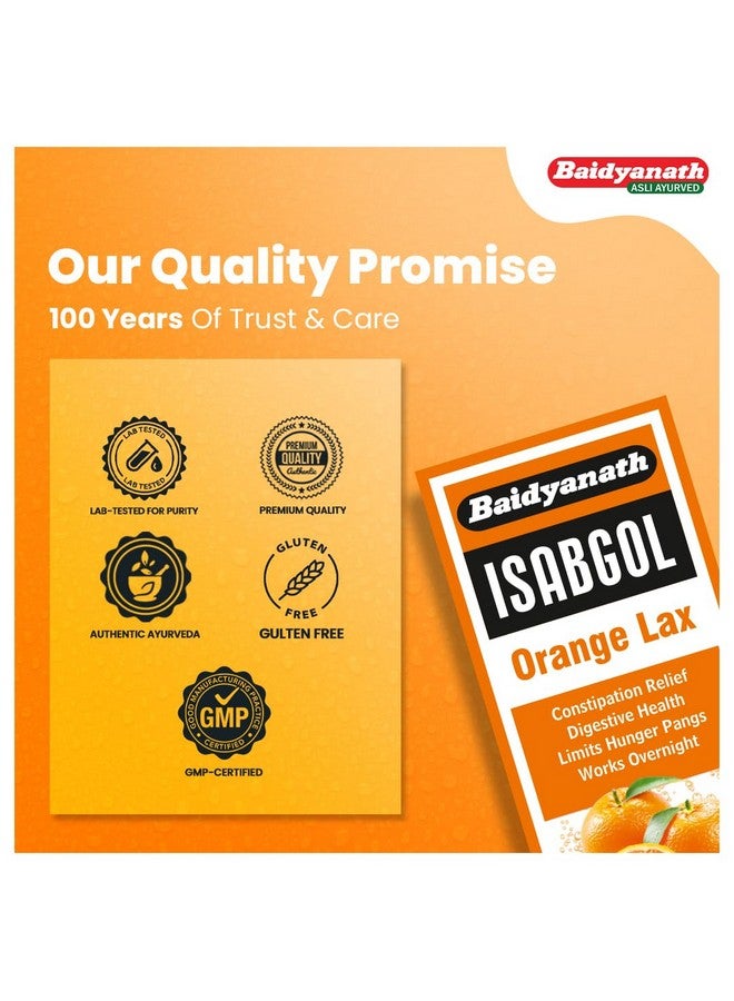 Baidyanath Isabgol Orange Lax | Isabgol Husk | Psyllium husk | 250g - Image 3