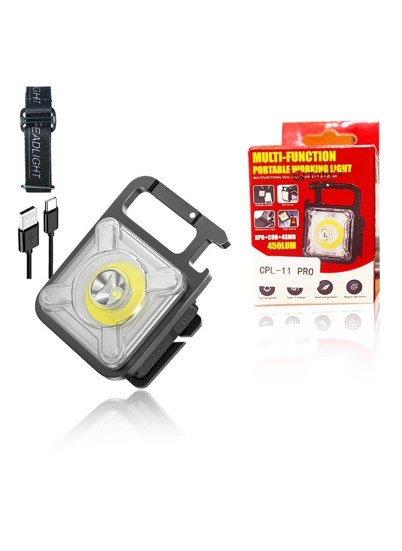 Toby's TBS DESIGN CPL-11 PRO High-power LED Waterproof Head Lamp with SOS Red Light Head lamp for Camping Fishing  - Image 1