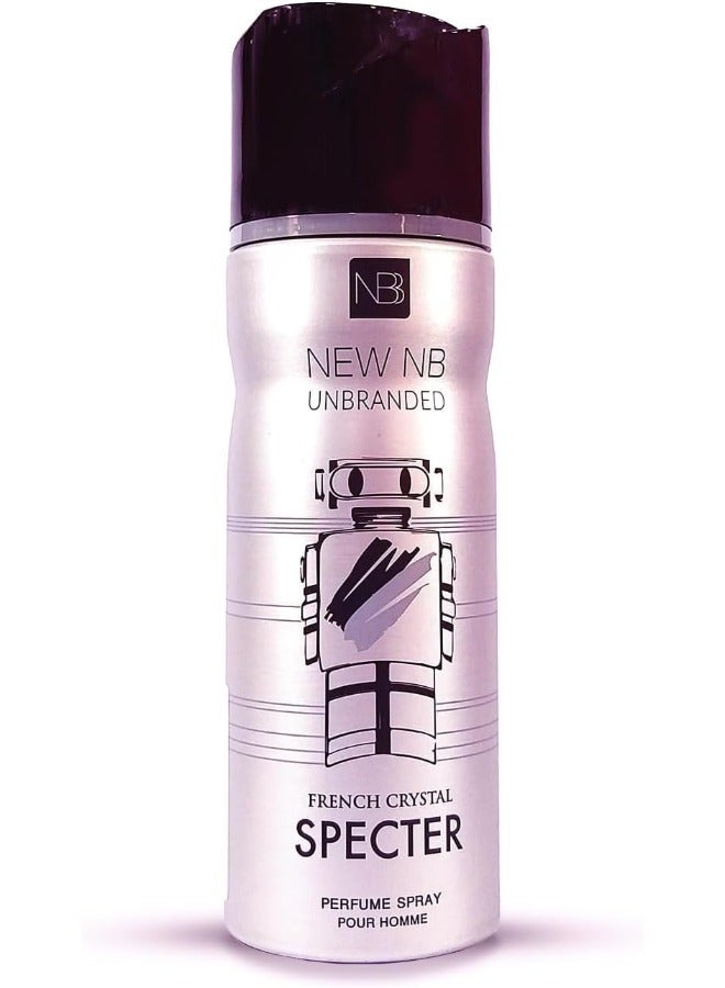 NEW NB Unbranded French Crystal Specter Deodorant Spray for Men – 200ml - Image 1