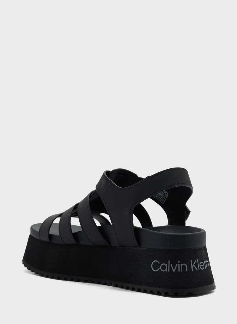 Calvin Klein Jeans Multi Strap Sandals