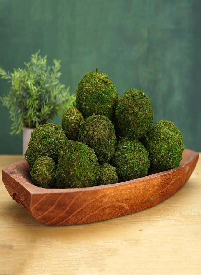 BYHER مجموعة كرات الطحالب الزخرفية من BYHER - كرات طحالب صناعية لملء الأوعية، وتزيين الطاولات، وديكور المنزل، وملء المزهريات، وديكور حفلات الزفاف، وتنسيق الطاولات، ولمسات القهوة، والأعمال اليدوية (كبيرة - 3.2 بوصة - مجموعة من 6 قطع) - Image 5