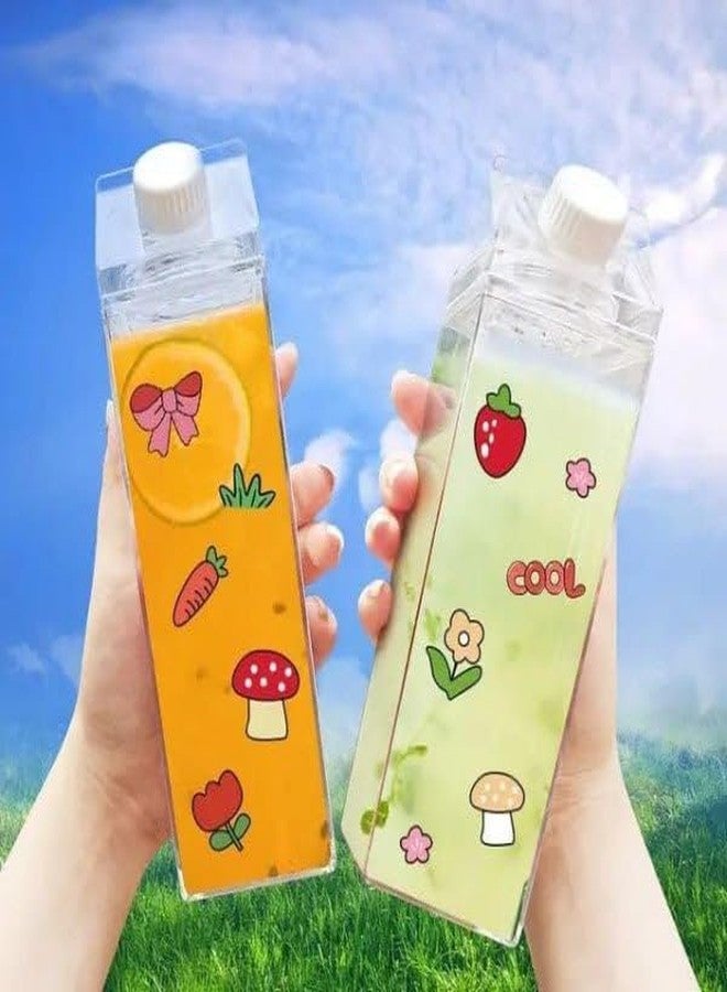 FROWWY Milk Storage Bottle for Fridge | Leak-Proof Water Bottle for School, Office, Travel & Gym | Multipurpose Bottle for Milk, Juices & Beverages [ PACK OF 1 ] - Image 2