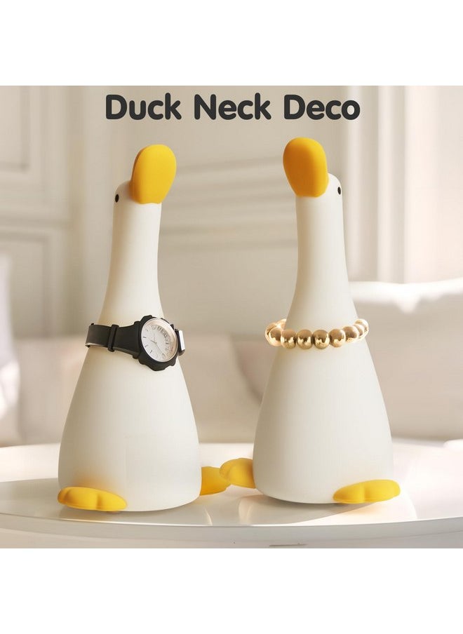 Neurora Duck Night Light, LED Nursery Lamp,Silicone Baby Fun Squishy NightLight,Rechargeable Bedside Touch Lamp,Christmas Gifts for Kids Toddler Baby Child Decor  - Image 5